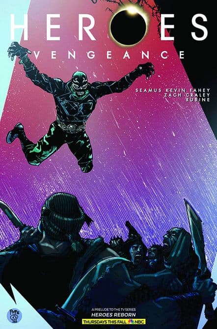 Cover Art for HEROES VENGEANCE