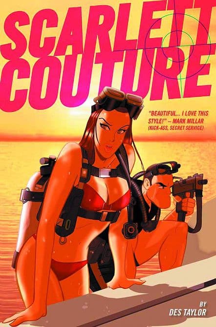 Cover Art for SCARLETT COUTURE HC