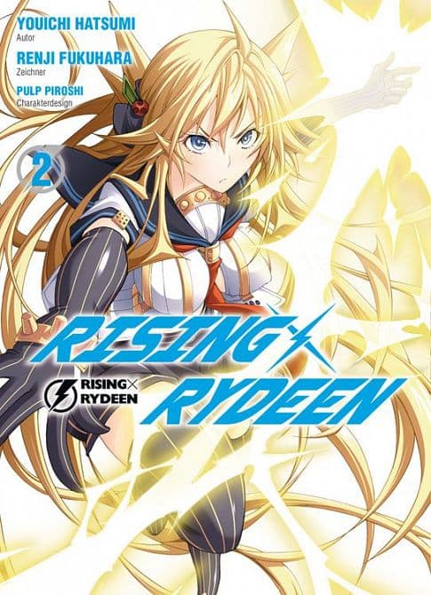 Cover Art for RISING X RYDEEN