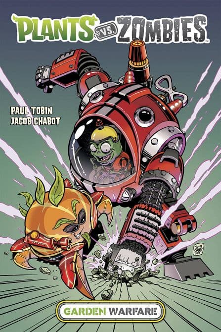 Cover Art for PLANTS VS ZOMBIES GARDEN WARFARE HC