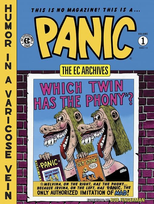 Cover Art for EC ARCHIVES PANIC HC VOL 01