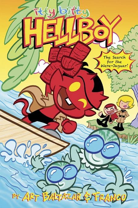 Cover Art for ITTY BITTY HELLBOY SEARCH FOR THE WERE-JAGUAR