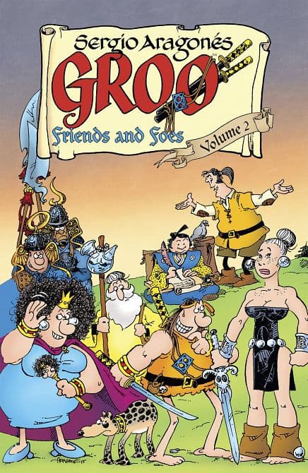Cover Art for GROO FRIENDS AND FOES TP VOL 02