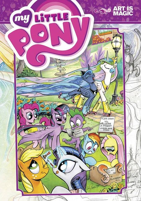 MY LITTLE PONY ART IS MAGIC TP