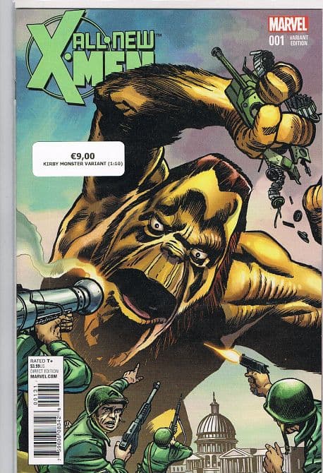 Cover Art for ALL NEW X-MEN