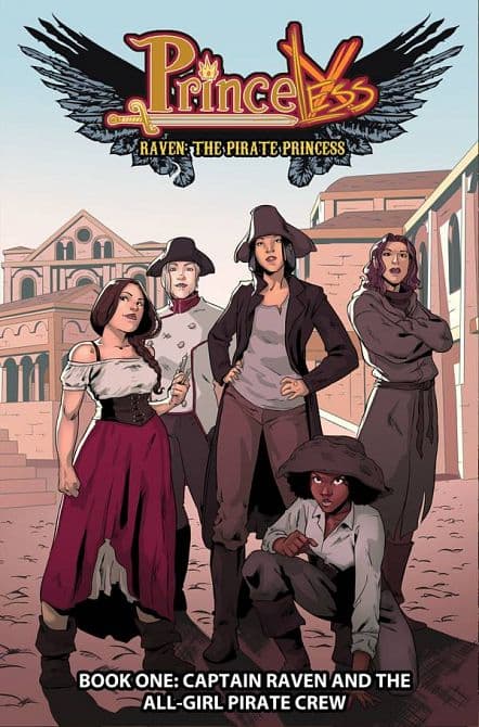Cover Art for PRINCELESS RAVEN PIRATE PRINCESS TP VOL 01 ALL GIRL PIRATE C