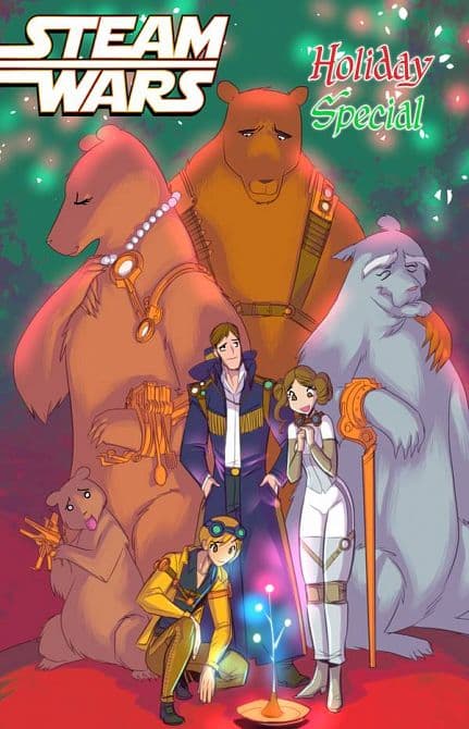 Cover Art for STEAM WARS HOLIDAY SPECIAL