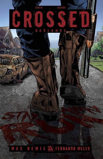 Cover Art for CROSSED BADLANDS