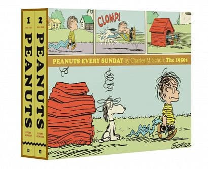Cover Art for PEANUTS EVERY SUNDAY HC BOX SET 1950