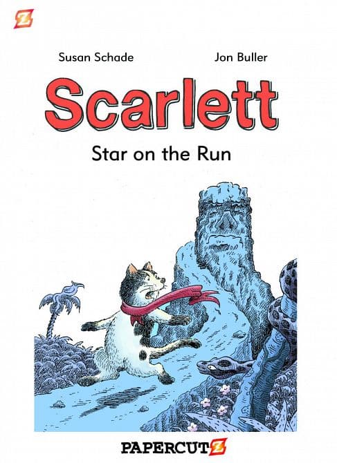 Cover Art for SCARLETT STAR ON THE RUN GN