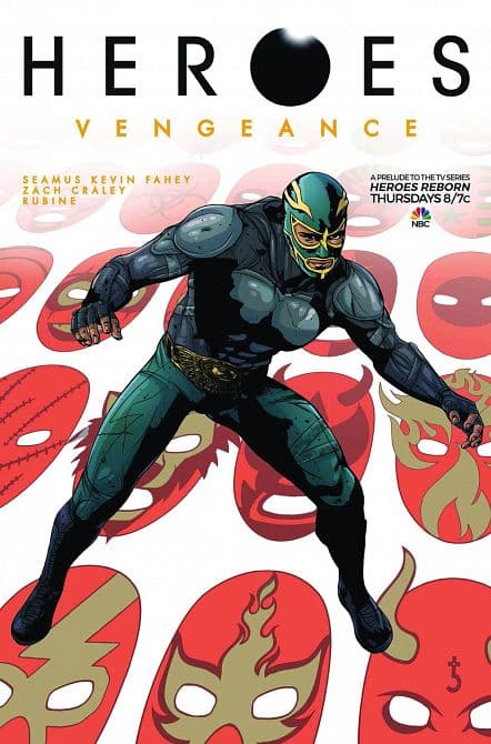 Cover Art for HEROES VENGEANCE