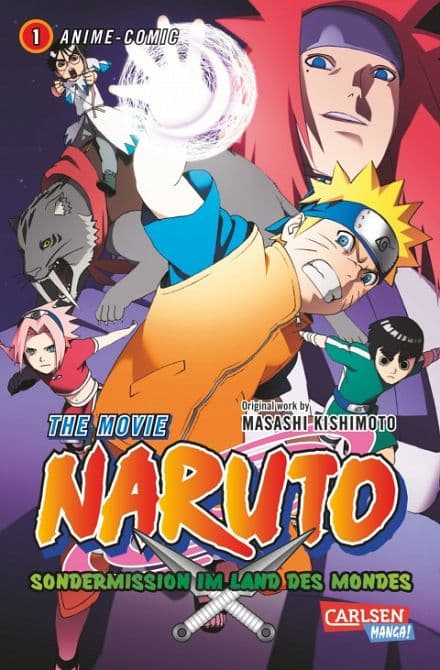 Cover Art for NARUTO-THE MOVIE: SONDERMISSION IM LAND DES MONDES