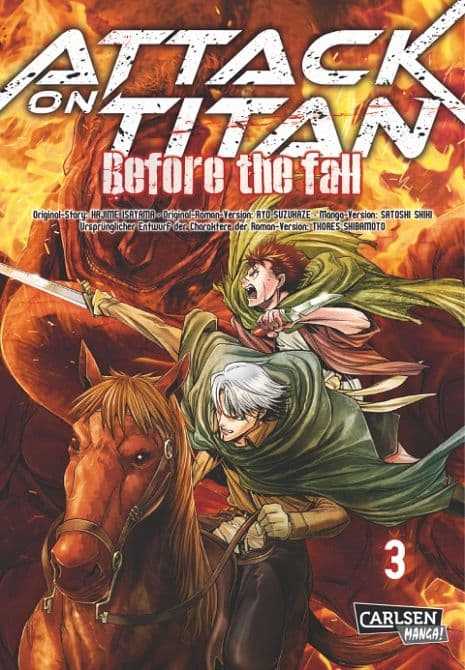 Cover Art for ATTACK ON TITAN-BEFORE THE FALL
