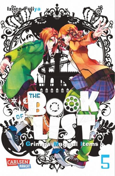 Cover Art for THE BOOK OF LIST-GRIMM’S MAGICAL ITEMS