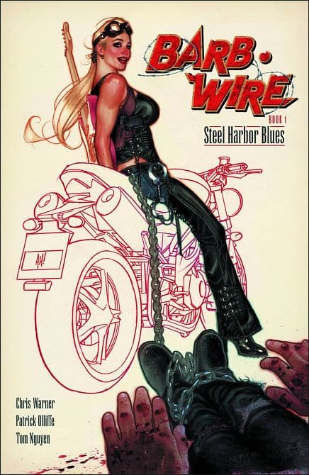 Cover Art for BARB WIRE TP VOL 01 STEEL HARBOR BLUES