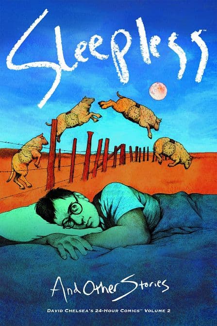 Cover Art for DAVID CHELSEAS 24 HOUR COMICS HC VOL 02 SLEEPLESS
