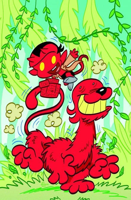 Cover Art for ITTY BITTY HELLBOY SEARCH FOR THE WERE-JAGUAR