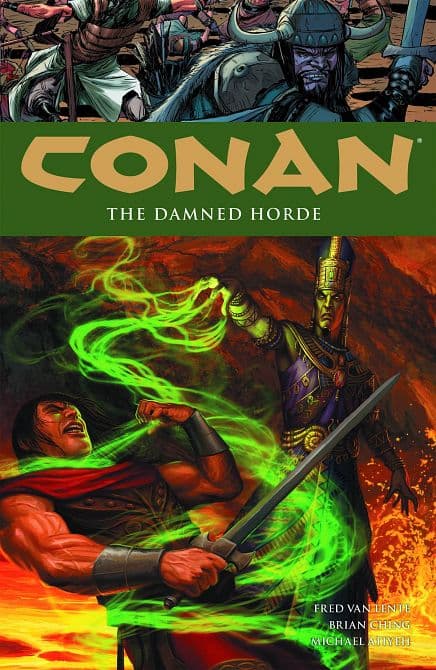 Cover Art for CONAN TP VOL 18 DAMNED HORDE