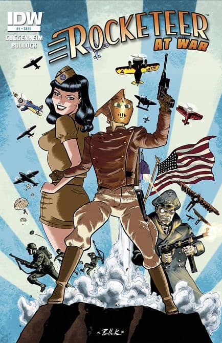 Cover Art for ROCKETEER AT WAR