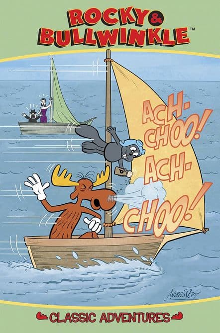 Cover Art for ROCKY BULLWINKLE CLASSIC ADVENTURES TP