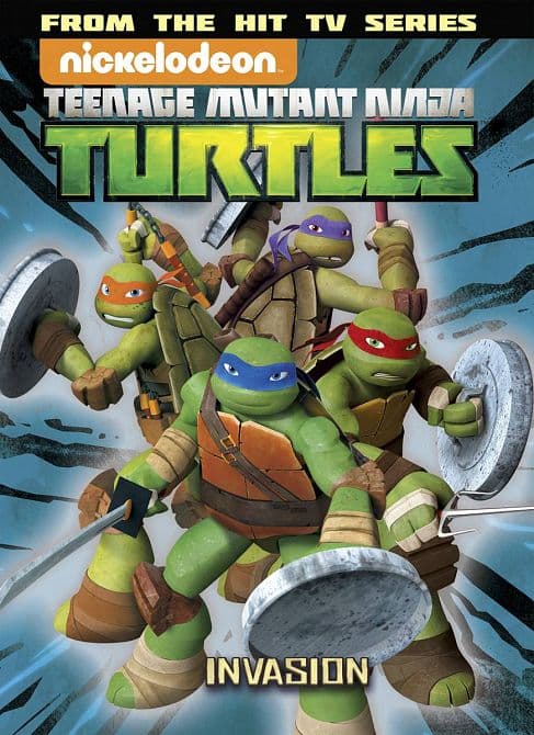 Cover Art for TMNT ANIMATED TP VOL 07 THE INVASION