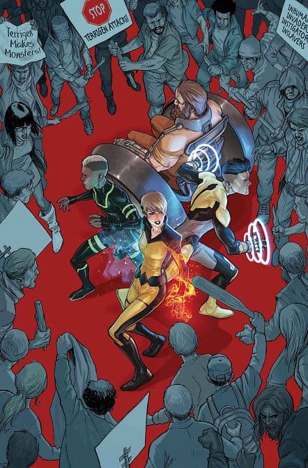 Cover Art for ALL NEW INHUMANS