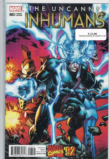 Cover Art for UNCANNY INHUMANS