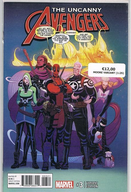 Cover Art for UNCANNY AVENGERS ( 2015-2017 )