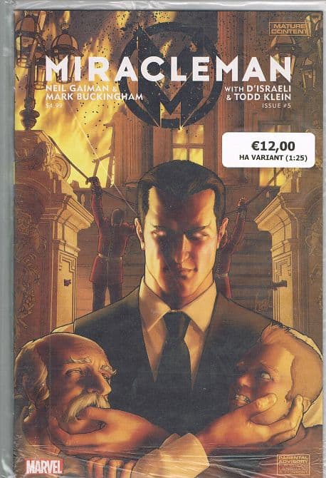 Cover Art for MIRACLEMAN BY GAIMAN AND BUCKINGHAM