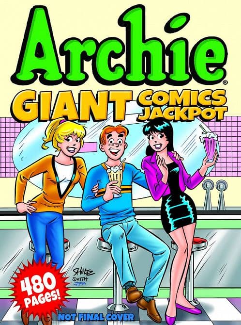 Cover Art for ARCHIE GIANT COMICS JACKPOT TP