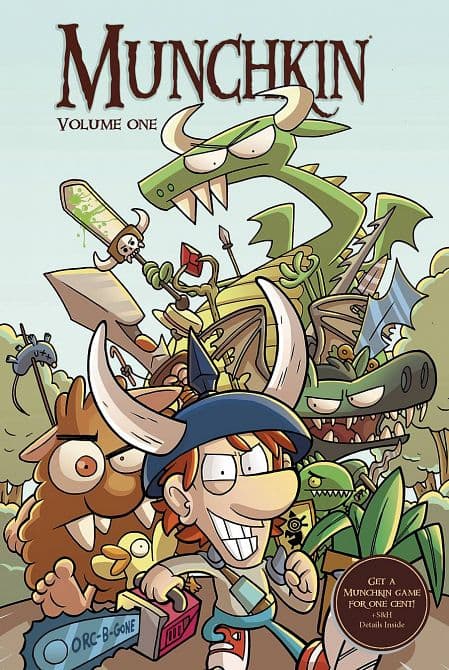 Cover Art for MUNCHKIN TP VOL 01
