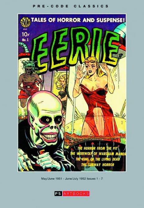 Cover Art for PRE CODE CLASSIC AVON EERIE HC VOL 01