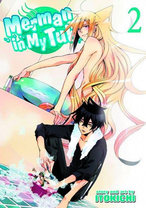 Cover Art for MERMAN IN MY TUB GN VOL 02
