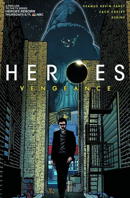Cover Art for HEROES VENGEANCE