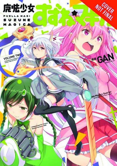 Cover Art for PUELLA MAGI SUZUNE MAGICA GN VOL 02