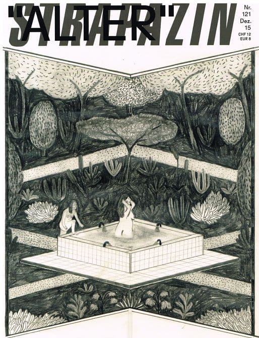 Cover Art for STRAPAZIN-Das Comicmagazin
