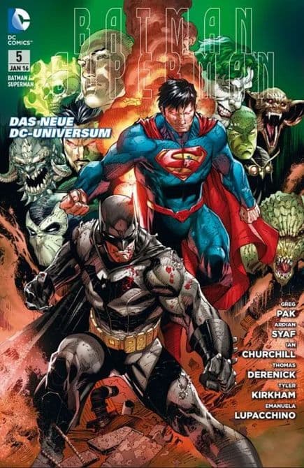 Cover Art for BATMAN/SUPERMAN ( ab 2014 )