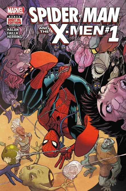 Cover Art for SPIDER-MAN UND DIE X-MEN