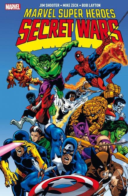 Cover Art for MARVEL SUPER HEROES SECRET WARS ( SC )