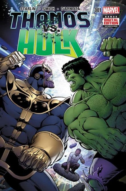 Cover Art for MARVEL EXKLUSIV 117: THANOS VS. HULK-KAMPF DER TITANEN ( SC )
