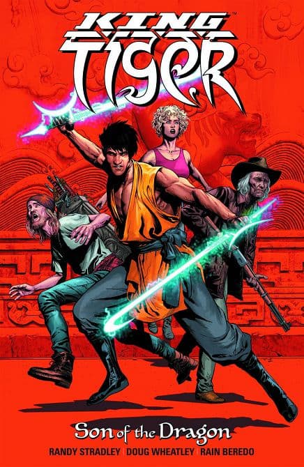 Cover Art for KING TIGER SON OF THE DRAGON TP