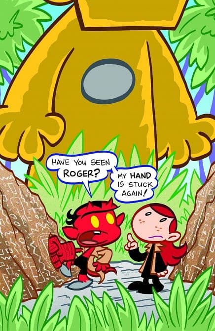 Cover Art for ITTY BITTY HELLBOY SEARCH FOR THE WERE-JAGUAR
