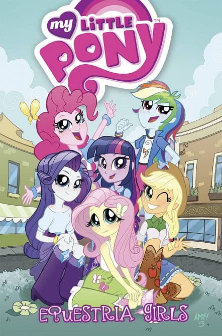 Cover Art for MY LITTLE PONY EQUESTRIA GIRLS TP