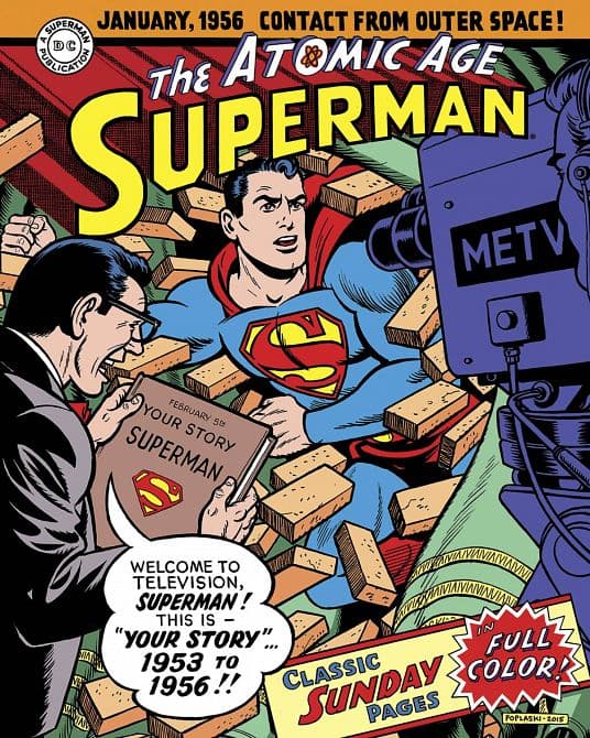 Cover Art for SUPERMAN ATOMIC AGE SUNDAYS HC VOL 02 1953-1956