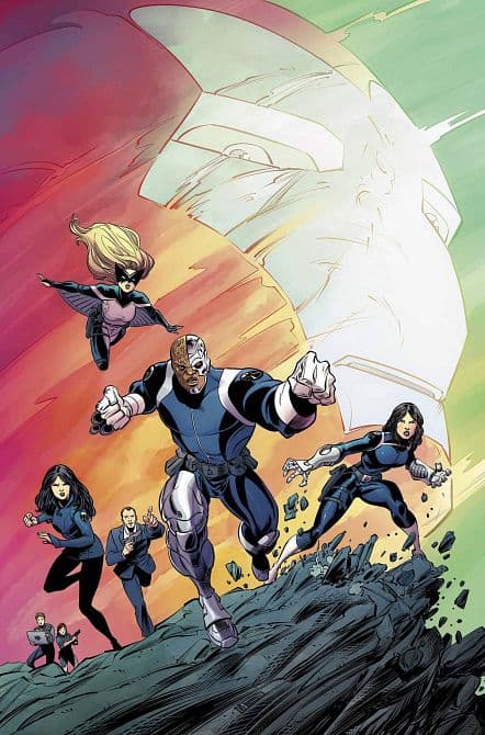 Cover Art for AGENTS OF SHIELD