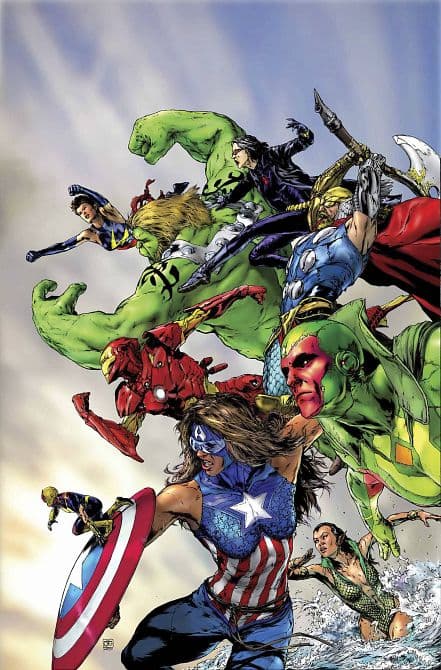 Cover Art for NEW AVENGERS ( 2015-2016 )