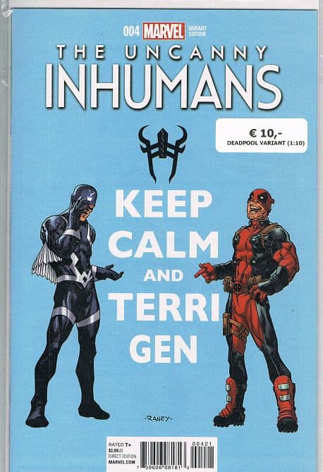 Cover Art for UNCANNY INHUMANS