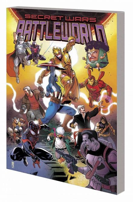 Cover Art for SECRET WARS JOURNAL BATTLEWORLD TP