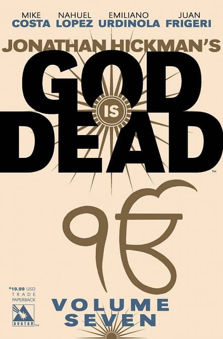 Cover Art for GOD IS DEAD TP VOL 07