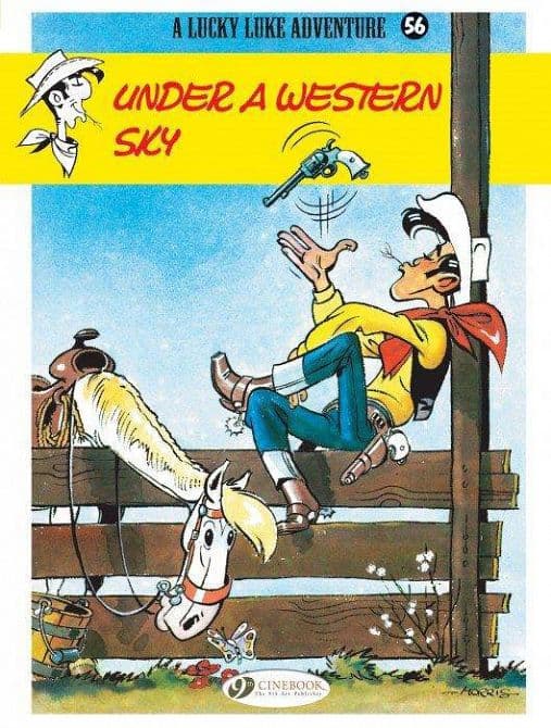Cover Art for LUCKY LUKE TP VOL 56 UNDER A WESTERN SKY